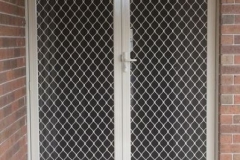 Diamond Grille Door